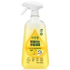 자연퐁 뿌려쓰는 주방세제 용기형 레몬향, 750ml, 1개