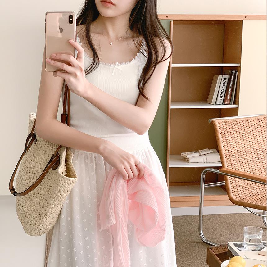 그레이스뮤즈 [무료배송][1만장돌파/BEST]메로우 여름 레이스 리본 캡나시