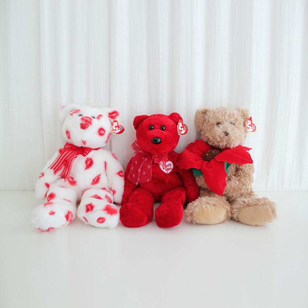 ty베어 버디 대형 5종 - ﻿시크릿 스무츠 2005홀리데이 티와이 버디 대형 [빈티지]