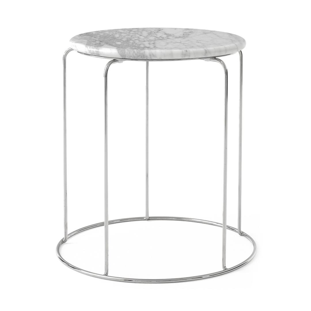 [1월 말 입고] Tabletop Wire Stool VP11 Marble Top Bianco