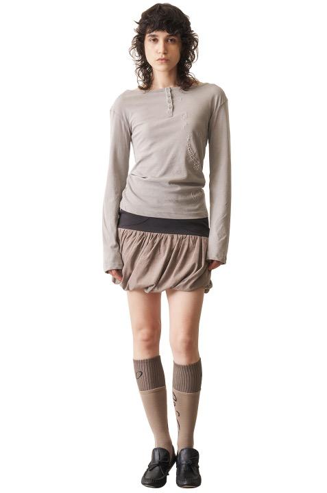 Stitch Henley Tee, Dim