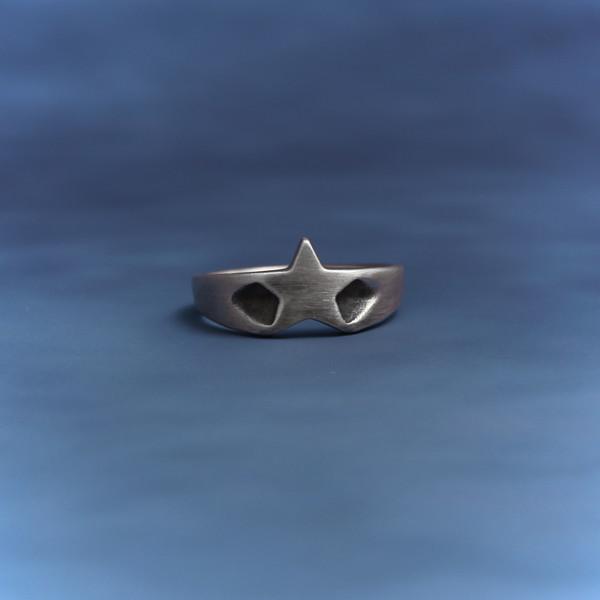 [BAD TOWN] PINKY STAR RING