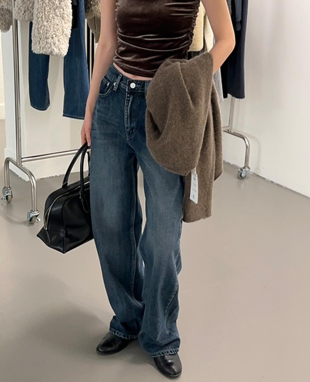 마베케이션 SM당일 / 108Pound 108파운드 윈터 브러쉬 데님 기모 겨울데님 청바지 1color