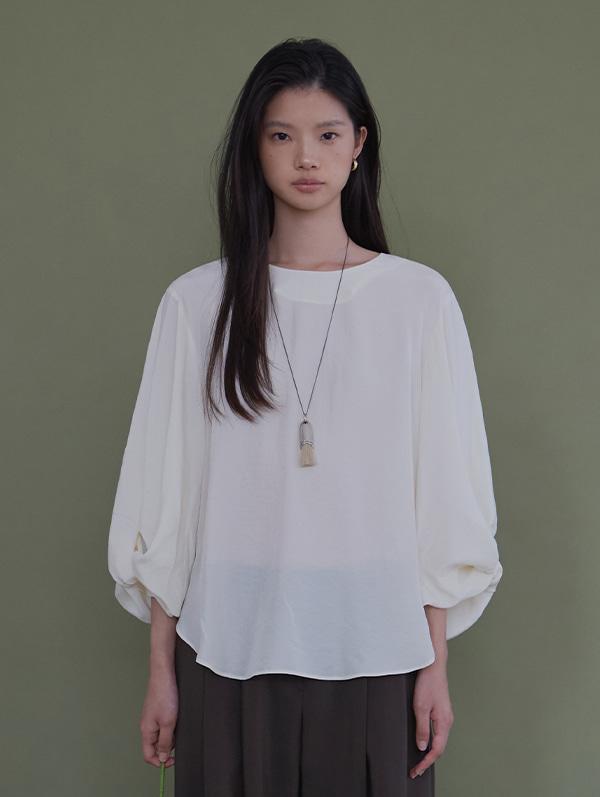 [4th 예약주문] OBOE BLOUSE (IVORY)