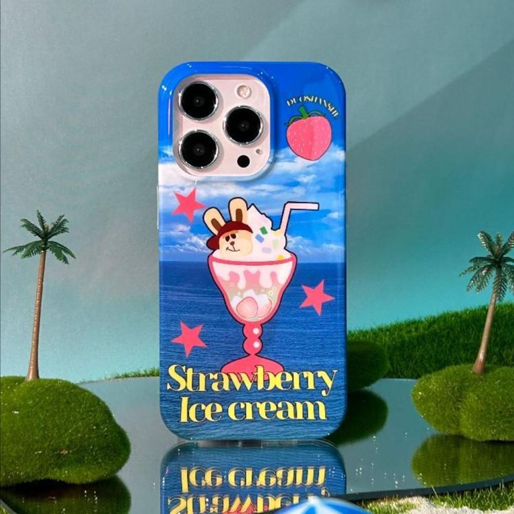 갓수 서머 베리 빙수 아이폰 케이스 14 13 프로 맥스