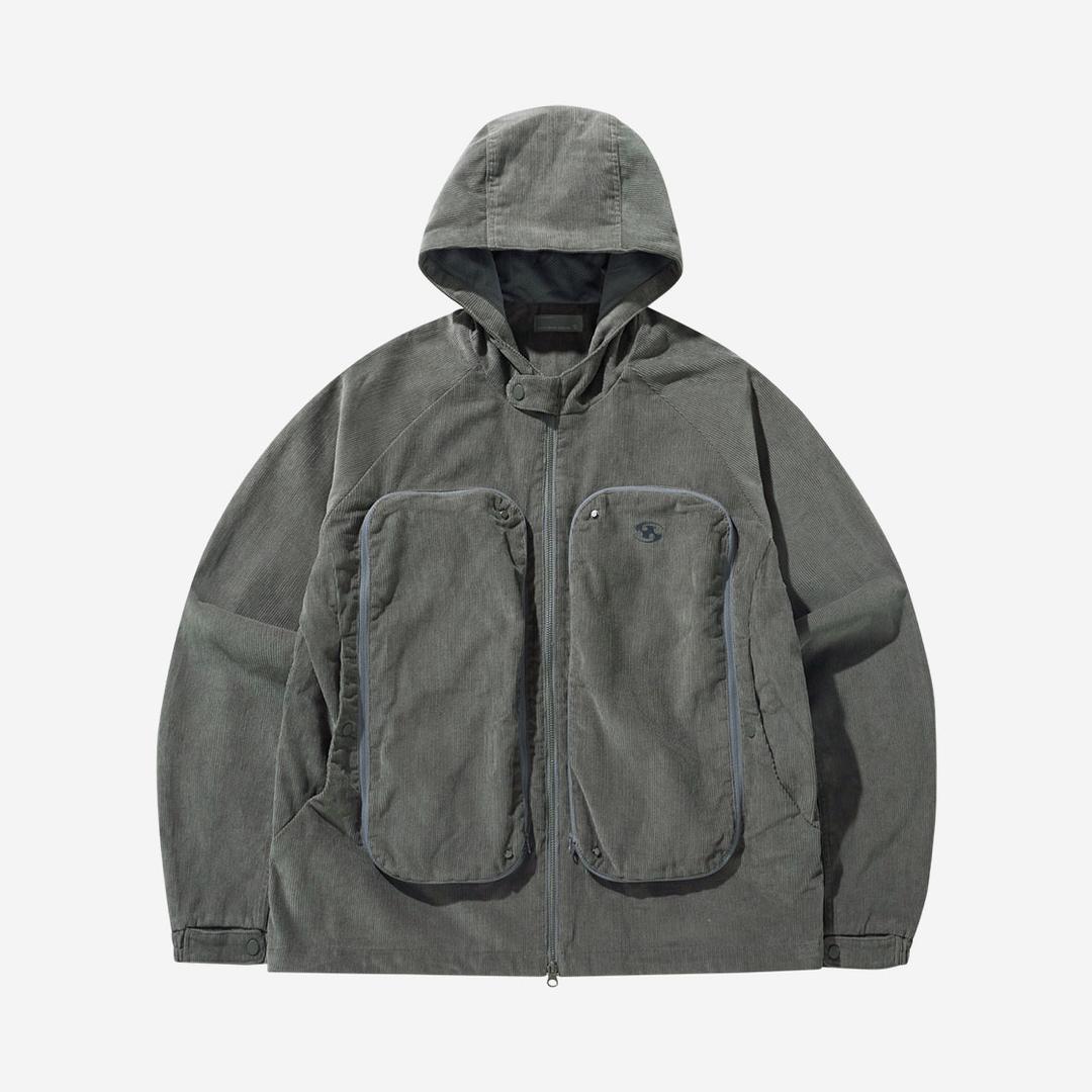 Sansan Gear Corduroy Jacket Grey  - 23FW