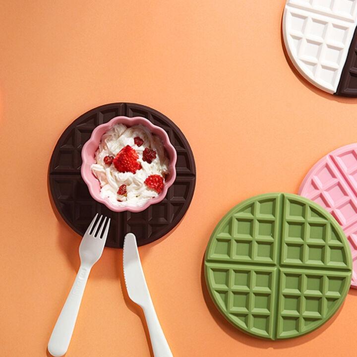 푸코 와플 실리콘 냄비받침(5colors)
