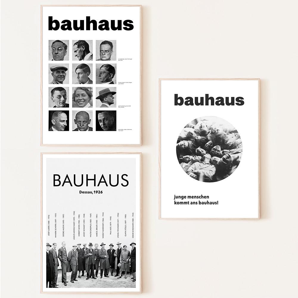 Masters of Bauhus 바우하우스 디자인 모던 인테리어 포스터 그림 액자