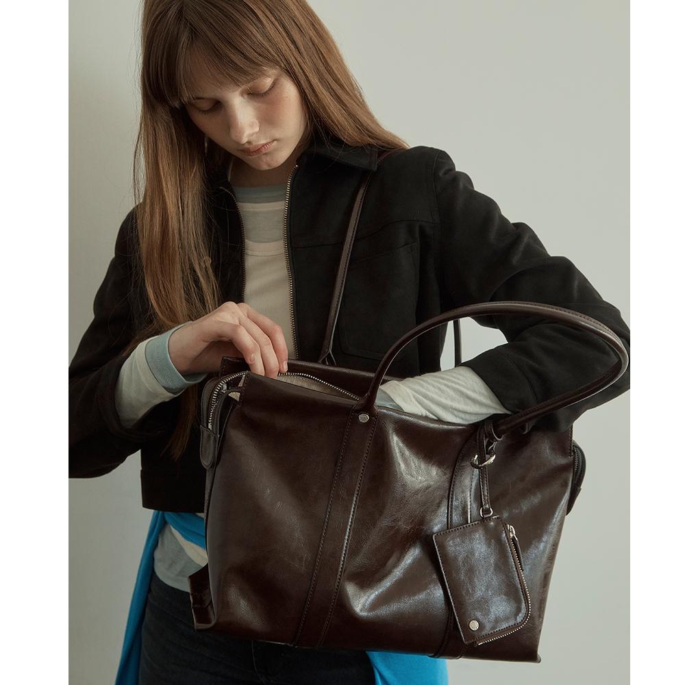 Times Shopper Bag_Choco