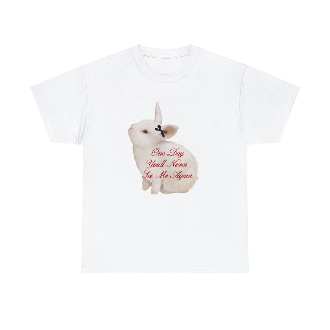 One Day Bunny T-Shirt - White / S