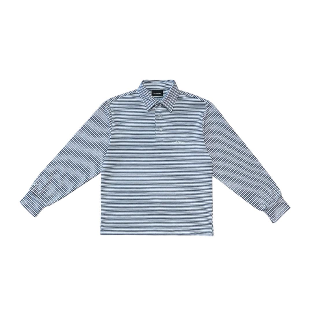 26-001 BIRTHDAY EDITION PK SHIRT (STRIPE BLUE)