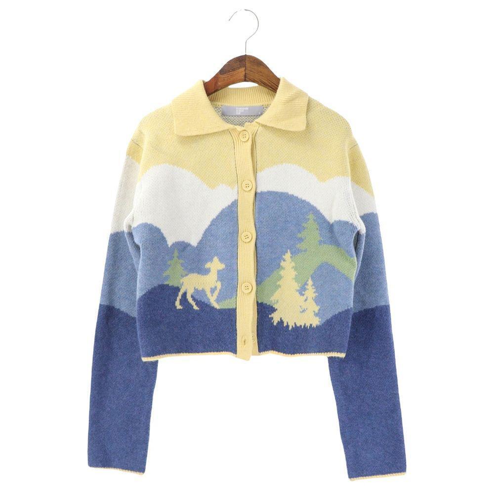 8SECONDS 에잇세컨즈 아크릴 혼방 미니 가디건 (WOMEN S)