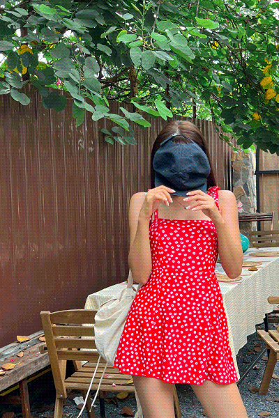 데이지 플라워 원피스 수영복 (44~77 빅사이즈)