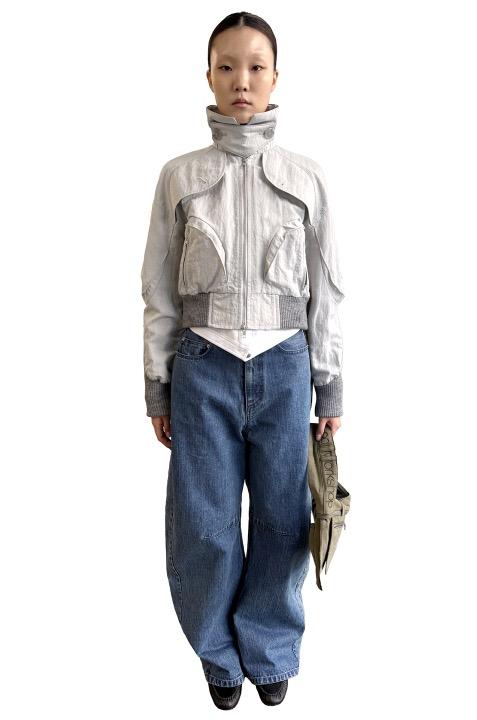 [02/28 예약발송] Nylon Quad Jacket, Dim