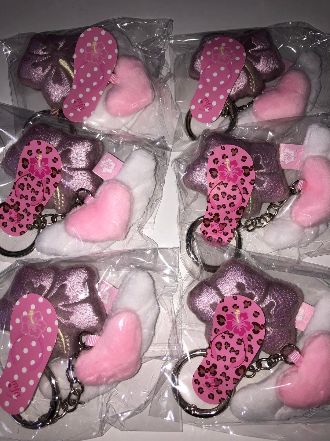 aloha heart wing key chain