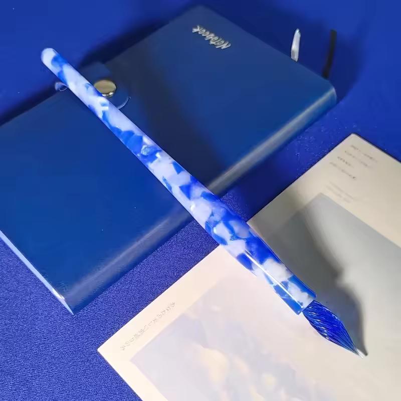 MAJOHN 마스터 N12 유리 디핑 펜, 전문가 손 계정 드로잉 후크 라인, DIY 생성 기능, 3 펜 팁 포함, 신제품