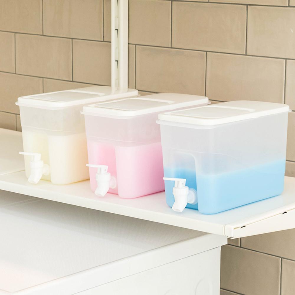 생활백서 다용도 세제 디스펜서 섬유유연제 핸드워시 손목 세탁 주방세제 소분용기 리필용기