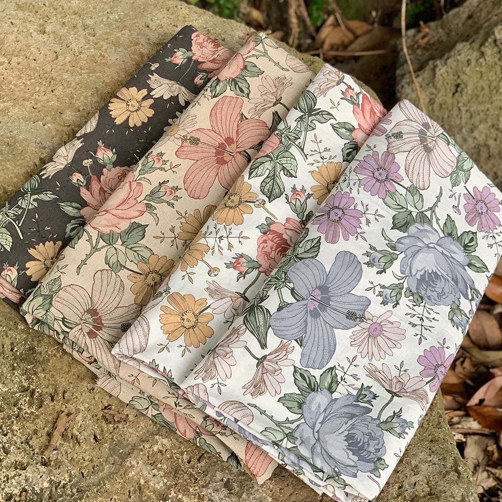 더블유패브릭 마샬 바이오워싱 린넨천 원단