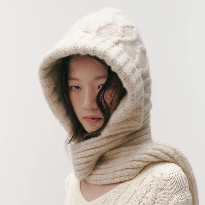 Hazle wool balaclava_2 colors