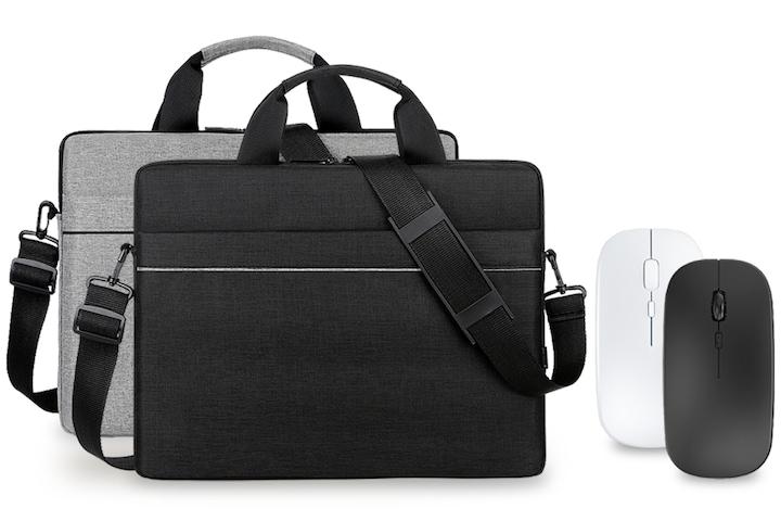 노트북 맥북 삼성 갤럭시탭 파우치 가방 15.6인치 (무선 마우스 포함)
