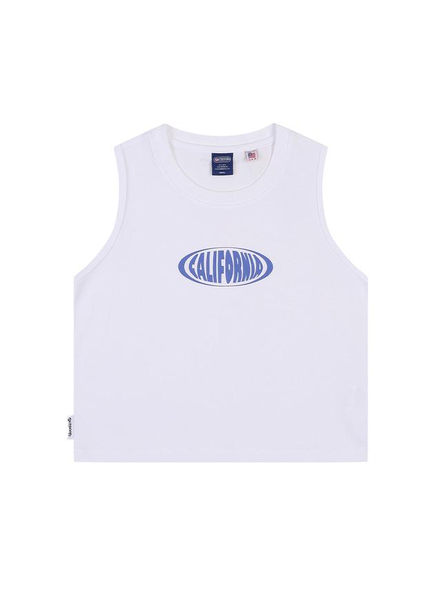 W CALIFORNIA SLEEVELESS (WHITE)