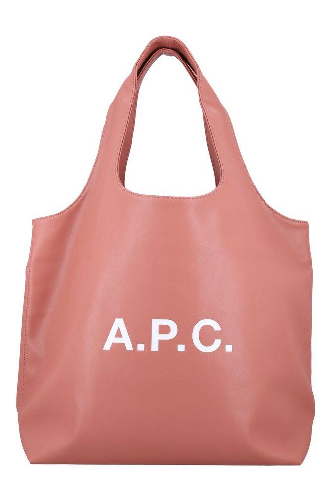 A.P.C. Ninon Logo Detailed Medium Tote Bag