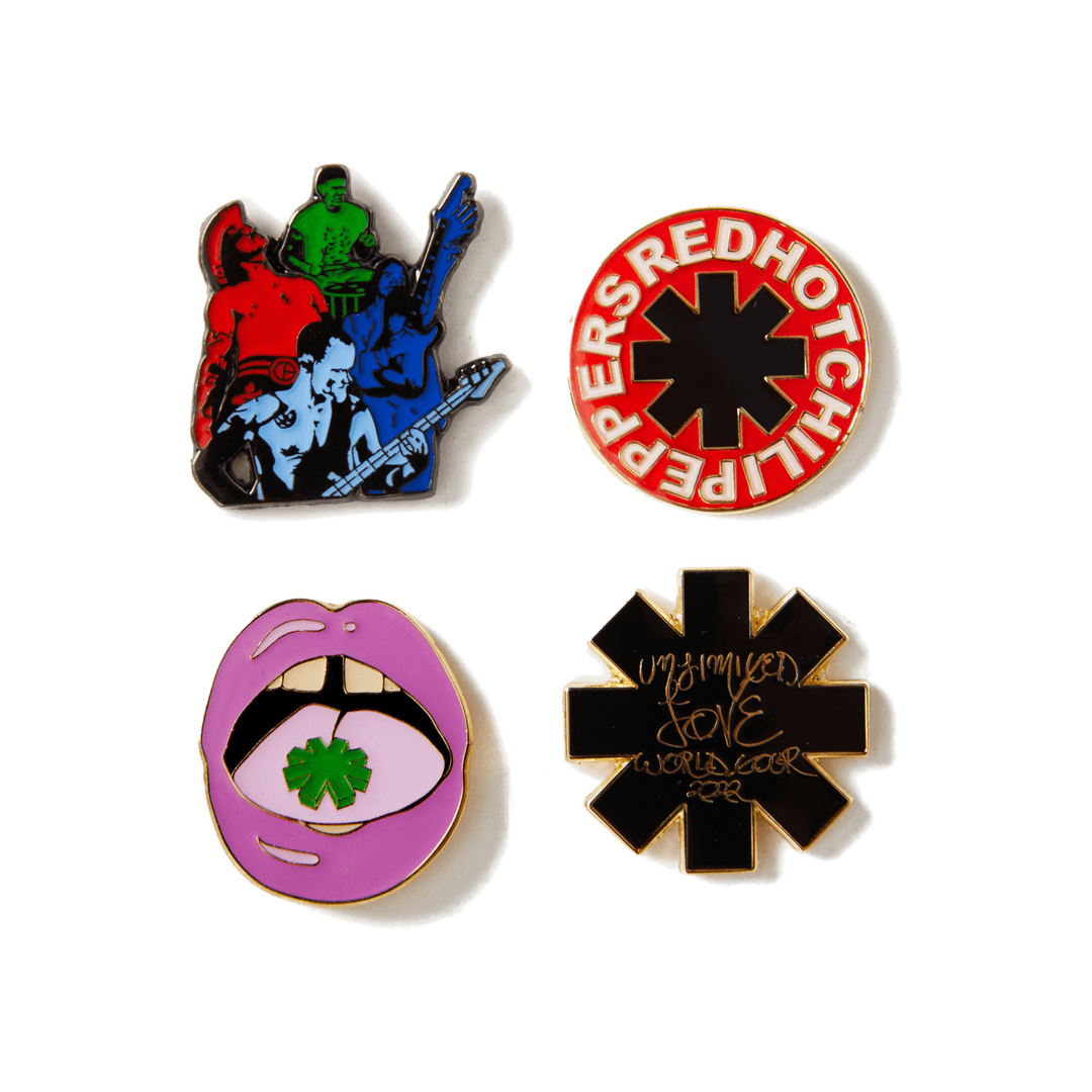 RHCP Enamel Pin Set