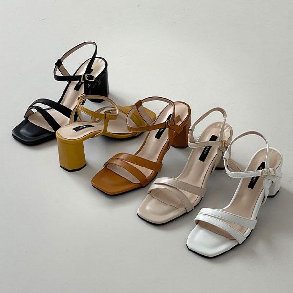슈마루 다니안스트랩샌들힐(3cm/5cm/7cm)