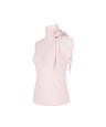 Floral ribbon tie sleeveless