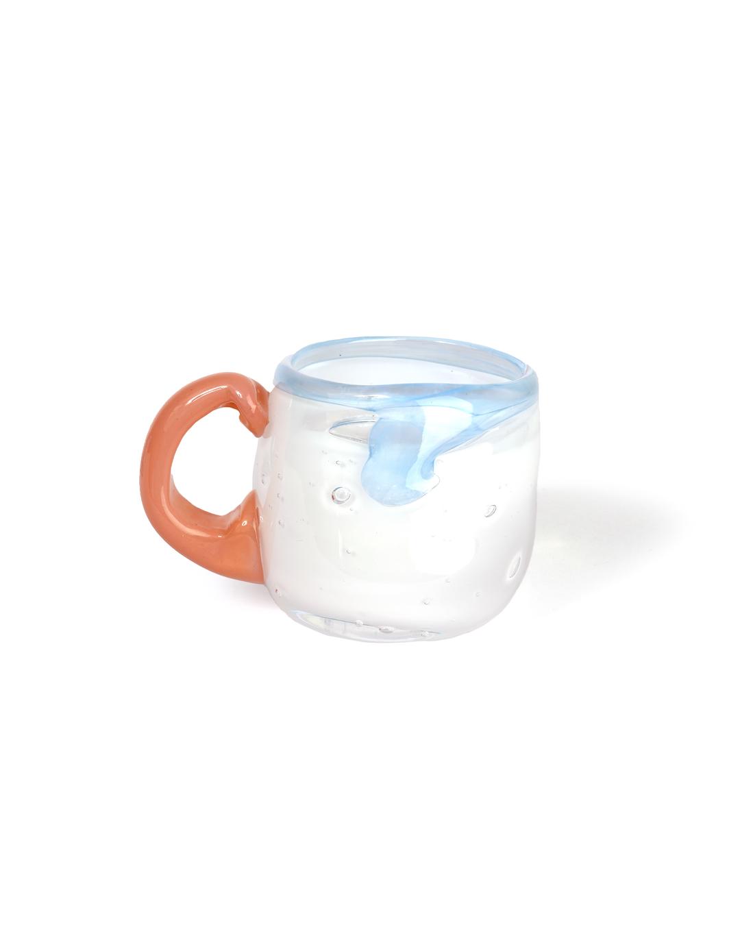 Slime Mug - White&Pink