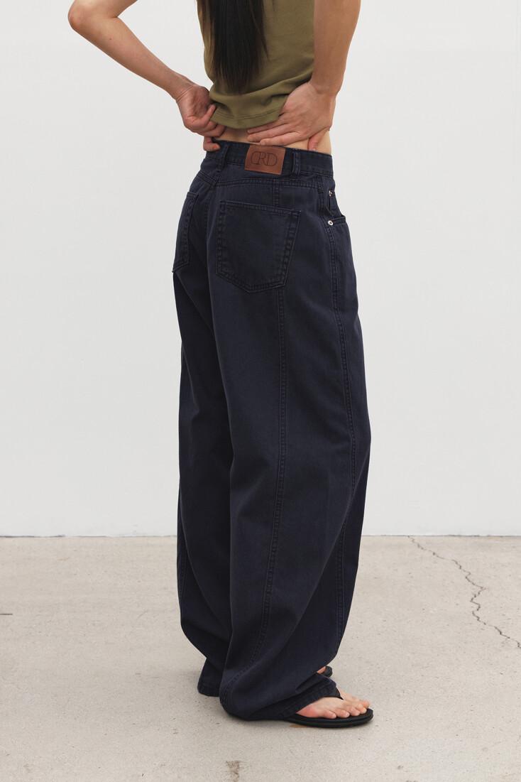 [7차] [기장선택] Curved denim (vintage blue)