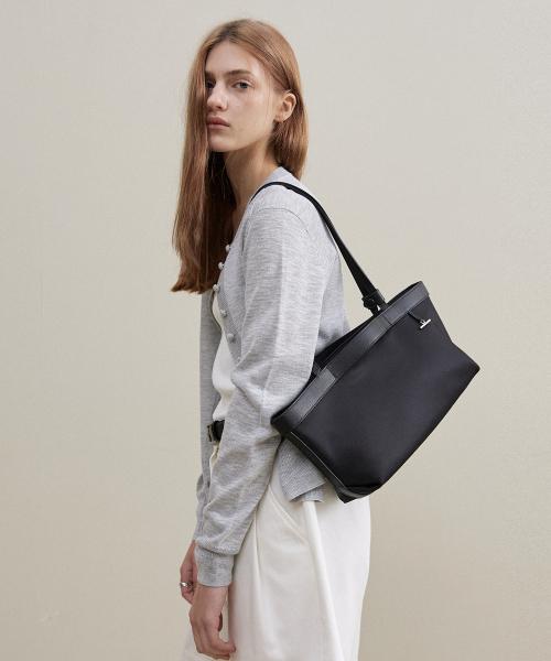 반트 나일론 숄더 스몰_BLACK