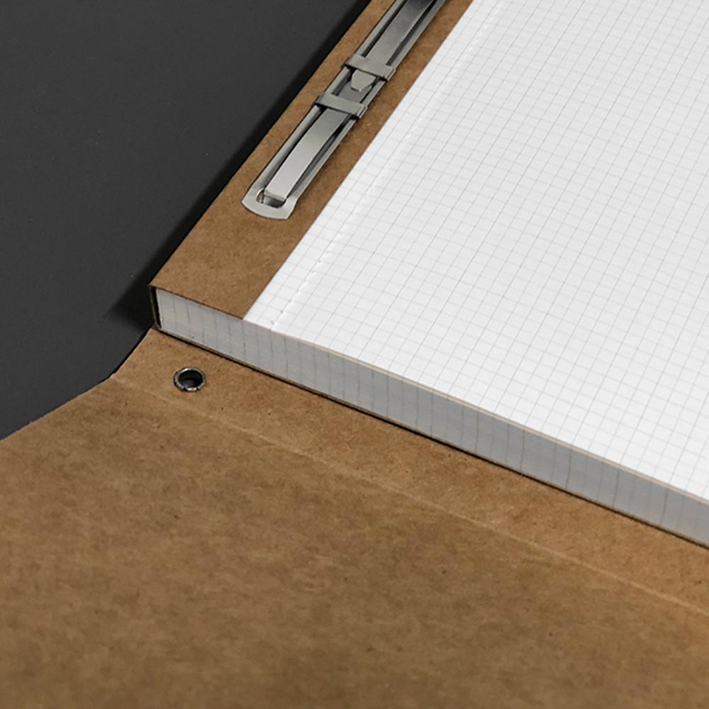 [플랜드] 책철 메모지-m + 바인더 결합 제품 (클립 미포함)