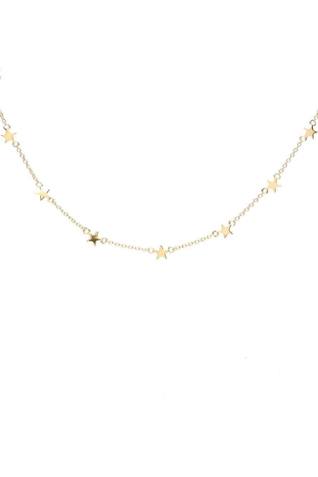 STOLEN STAR CHOKER - GOLD PLATED