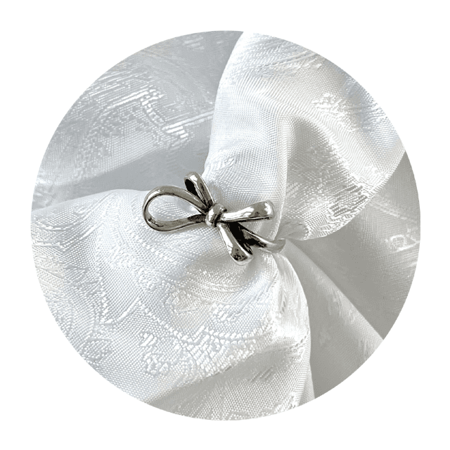 S925 Point Ribbon Ring