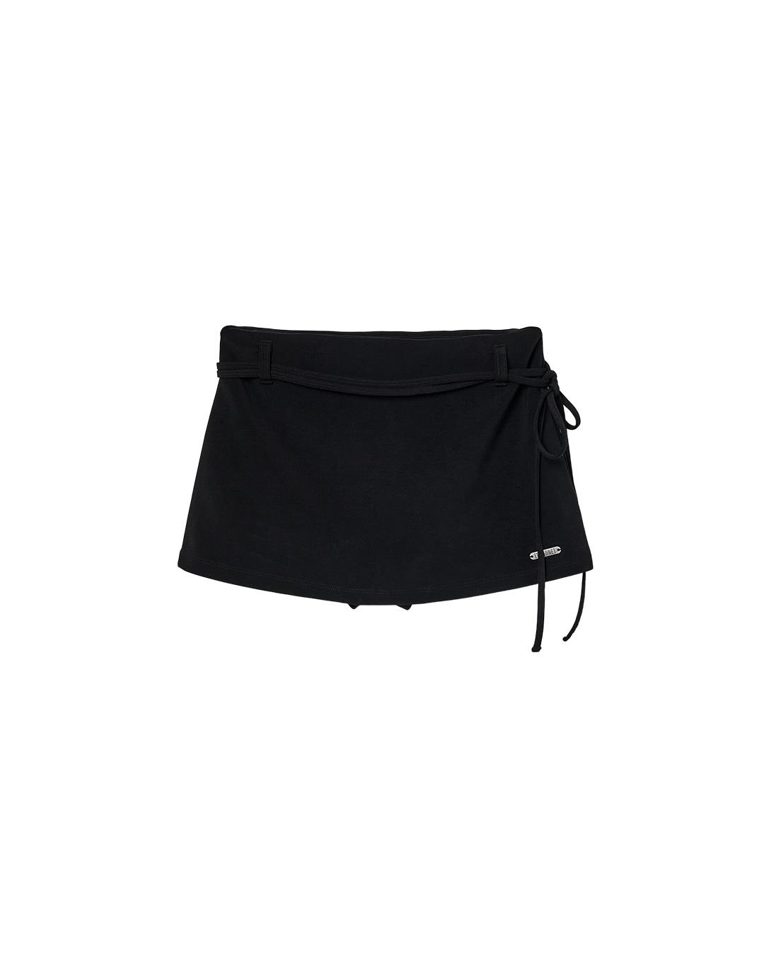 LOW-RISE MINI SKIRT PANTS