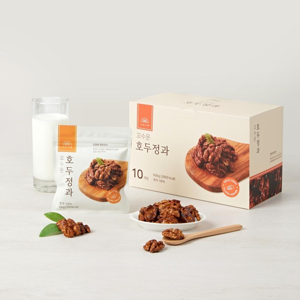 조은나래 호두정과 60그람 x 10개입