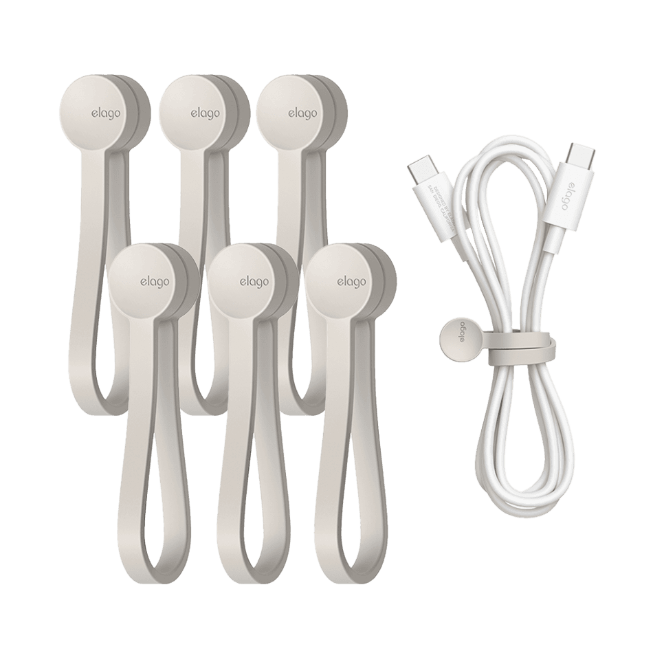 [1+1] 엘라고 마그네틱 케이블 타이