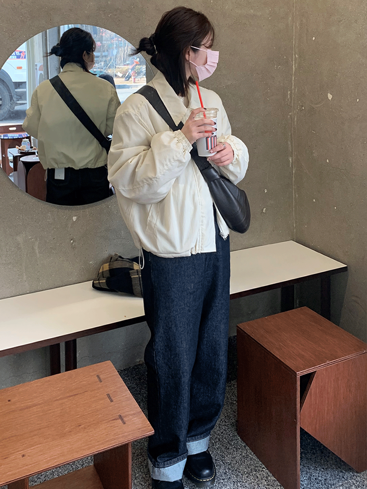 simple stopper jumper (3colors) 단독제작, 한정수량