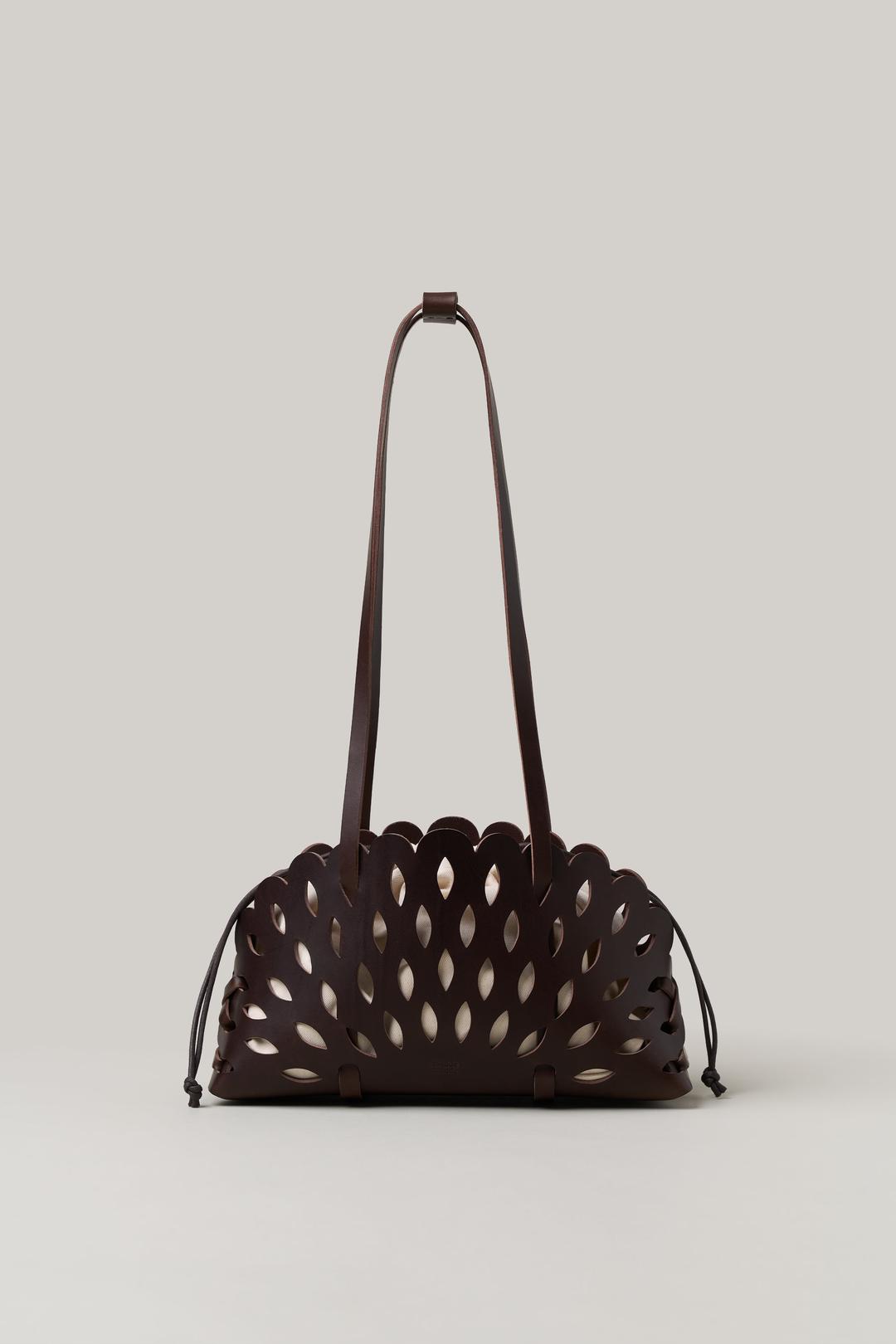 monde pluma shoulder bag Dark brown