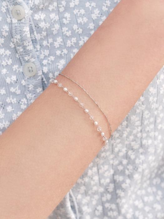 starry layered bracelet
