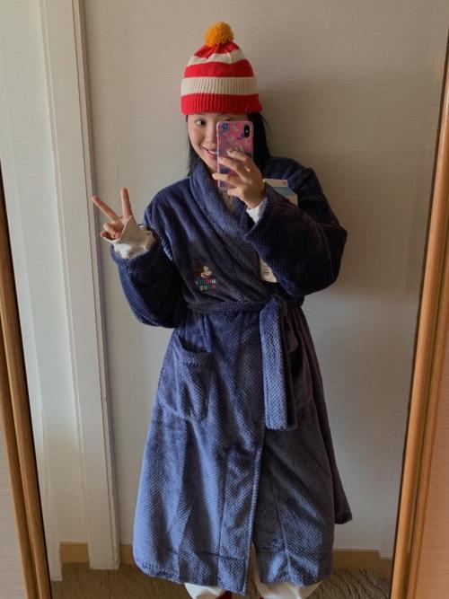 [디즈니정품] 미키 수면 로브 - 1col