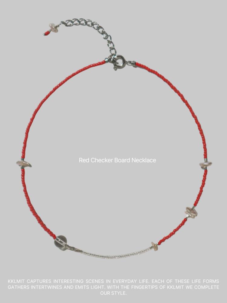 Red Mermaid Pearl Necklace