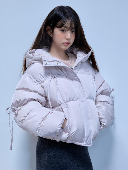 RIBBON DOWN SHORT PADDING LAVENDER