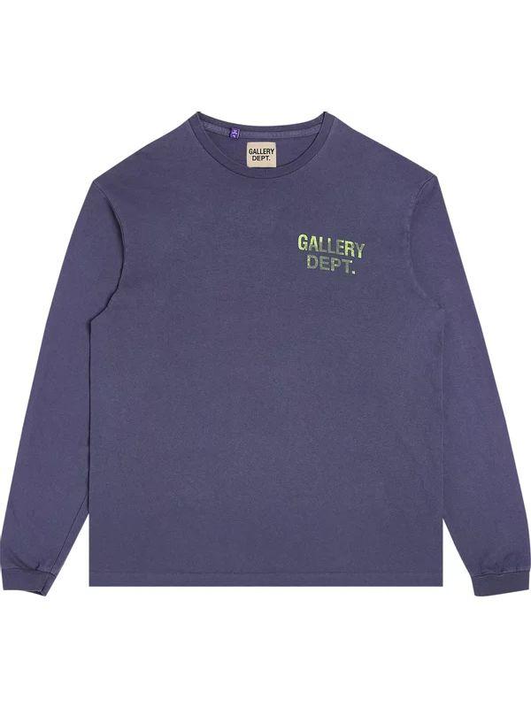 로고 프린팅 코튼 티셔츠