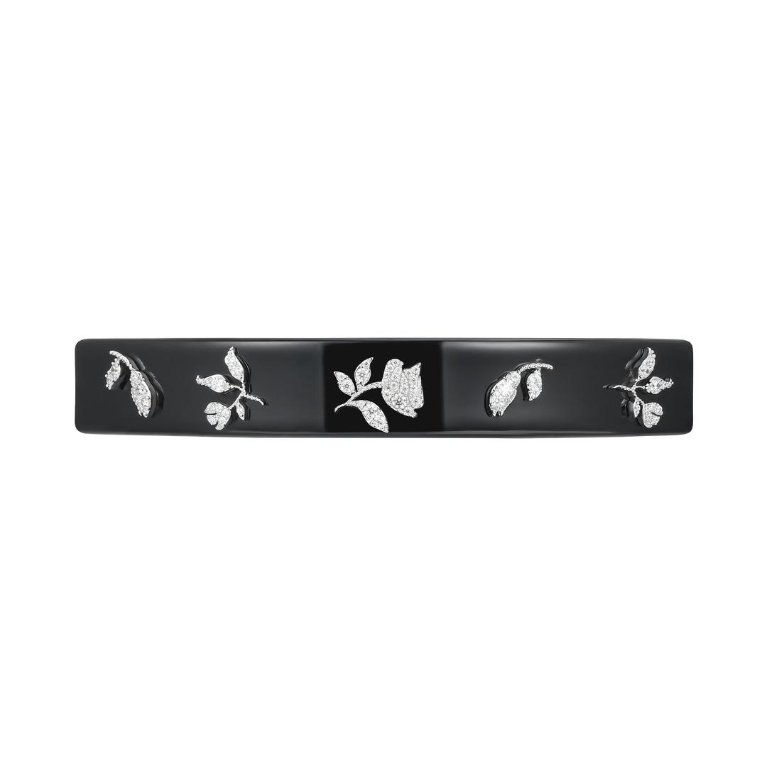 YVMIN X SHUSHUTONG / Zircon Floral Hair Clip