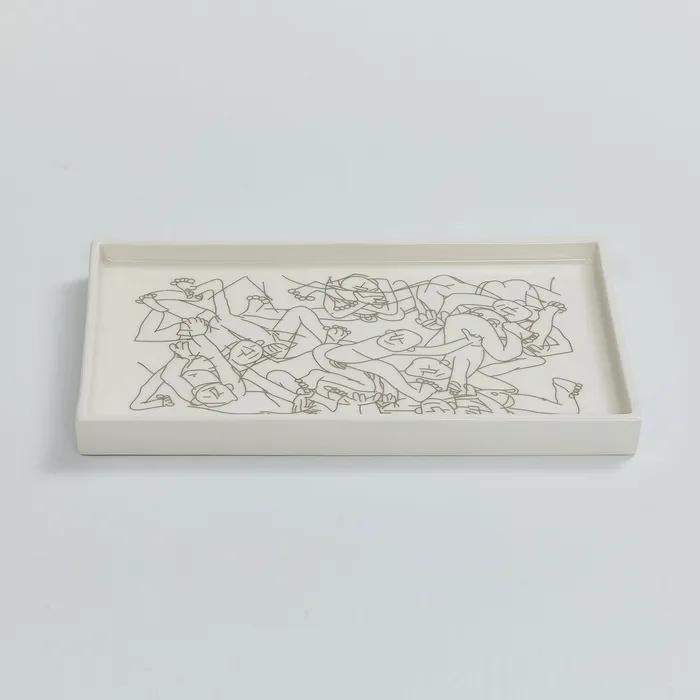 이중섭 은지화 플레이트