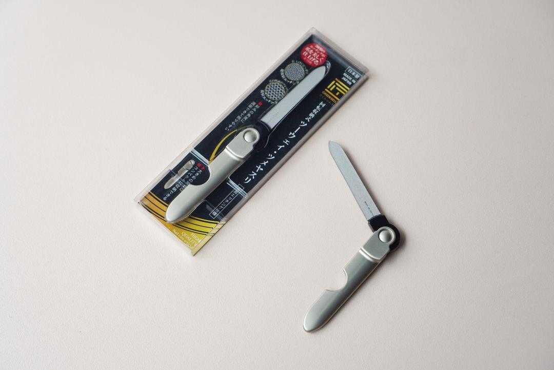 일본 그린벨 네일파일 손톱 야스리 고급 장인 접이식 손톱줄 - 손발톱관리 네일케어 야슬이