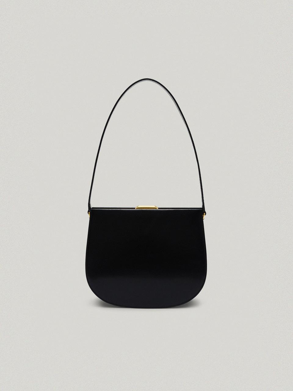 Lune Forme Bag / Soft Black