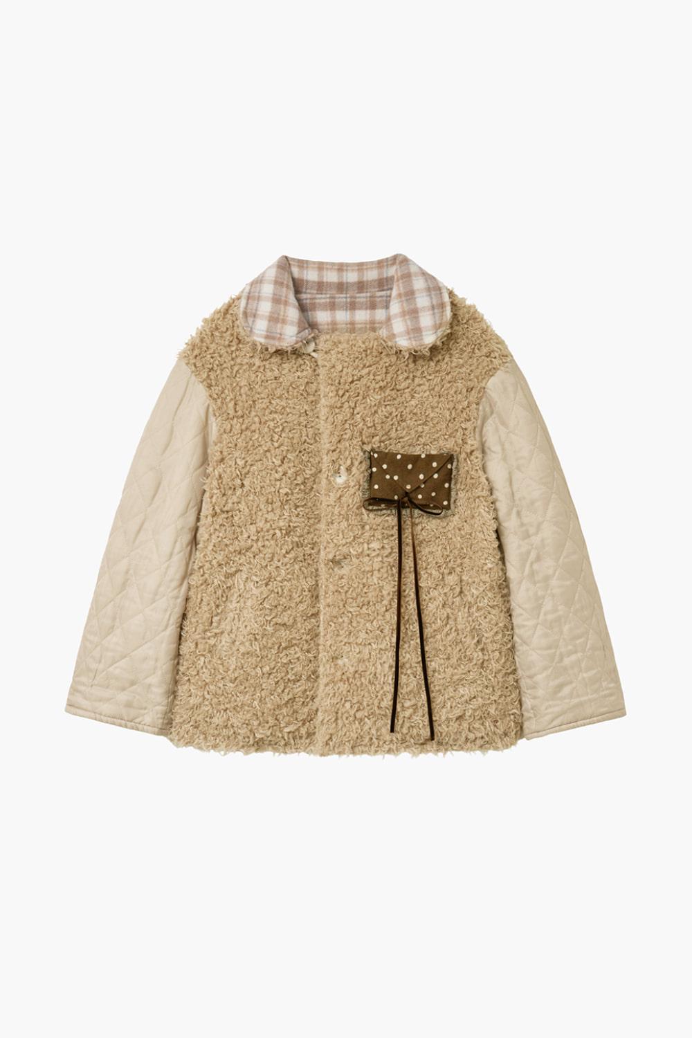 Be My Letter Coat (Beige)